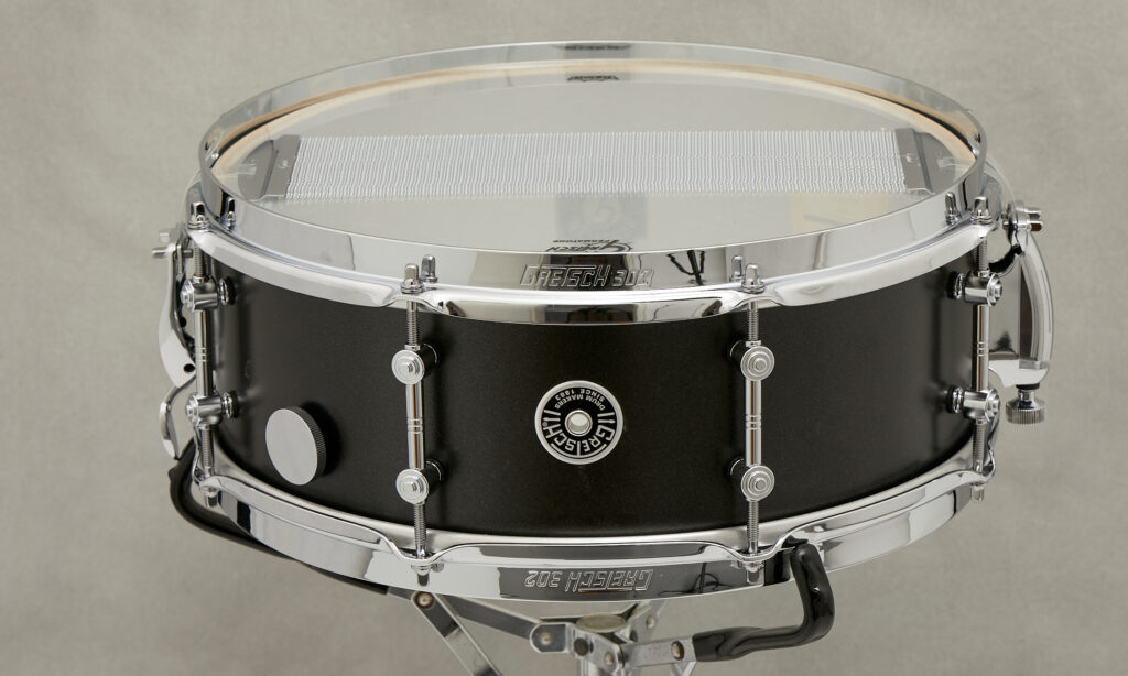 Tatsächlich sehr vielseitig, auch dank des integrierten Dämpfers: die Gretsch Brooklyn Standard Snaredrum.