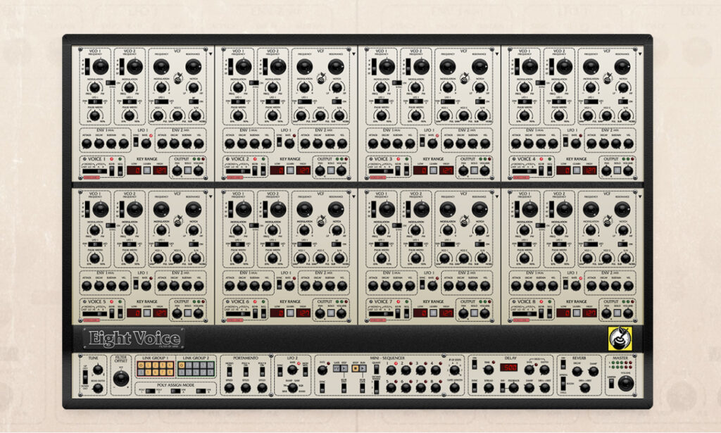 Cherry Audio Eight Voice Software-Synthesizer (Foto: Cherry Audio)