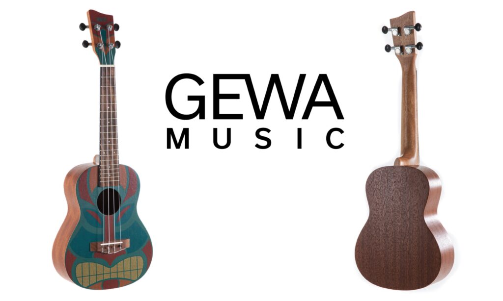 GEWA CONCERT UKULELE MANOA TIKI