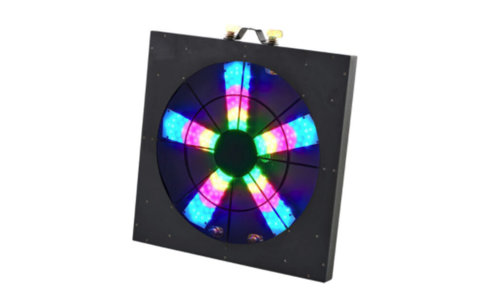 Effektvoller LED-Dekorations-Lüfter für Clubs, Bars, Bühnen: Varytec Fan FX