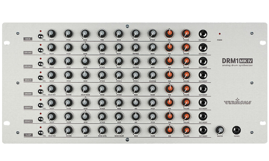 Vermona DRM1 MKIV in Gesamtansicht. (Quelle: Vermona)