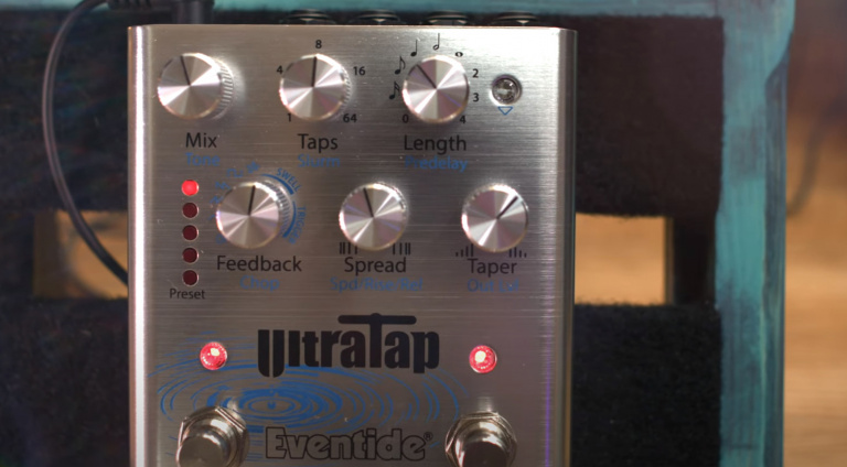 Eventide UltraTap Multitap Delay Effekt Pedal Teaser