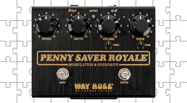 Way Huge Penny Saver Royale Bonamassa Overdrive Chorus Effekt Pedal Teaser