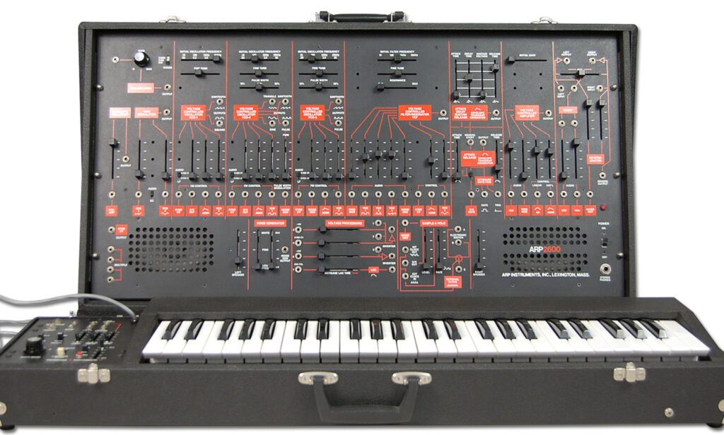 Der klassische ARP 2600, der zwischen 1977 und 1981 gebaut wurde. (Quelle: greatsynthesizers.com)