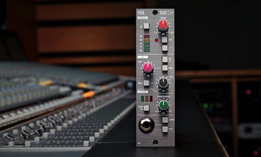 SiX Channel Strip - SSL channel strip processing in 500 Series format