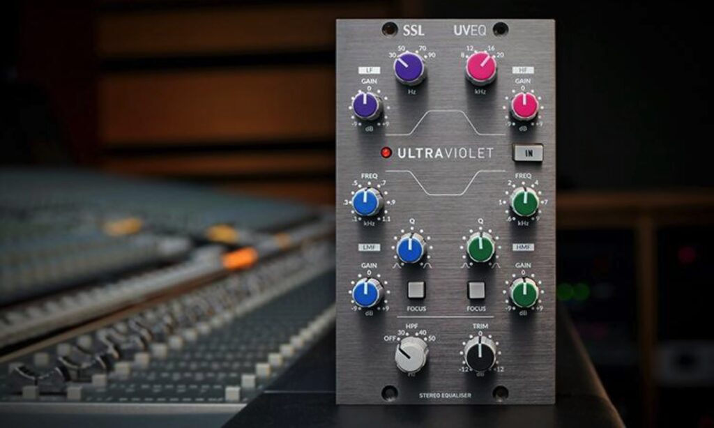 ULTRAVIOLET Stereo Equaliser - 500 Series equalisation in a new light