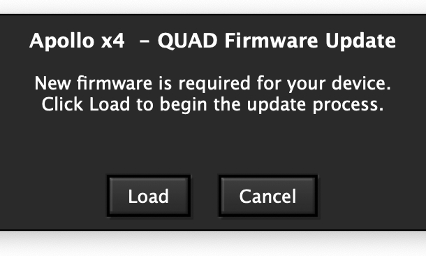 Die Aufforderung zum unproblematischen Firmware-Update