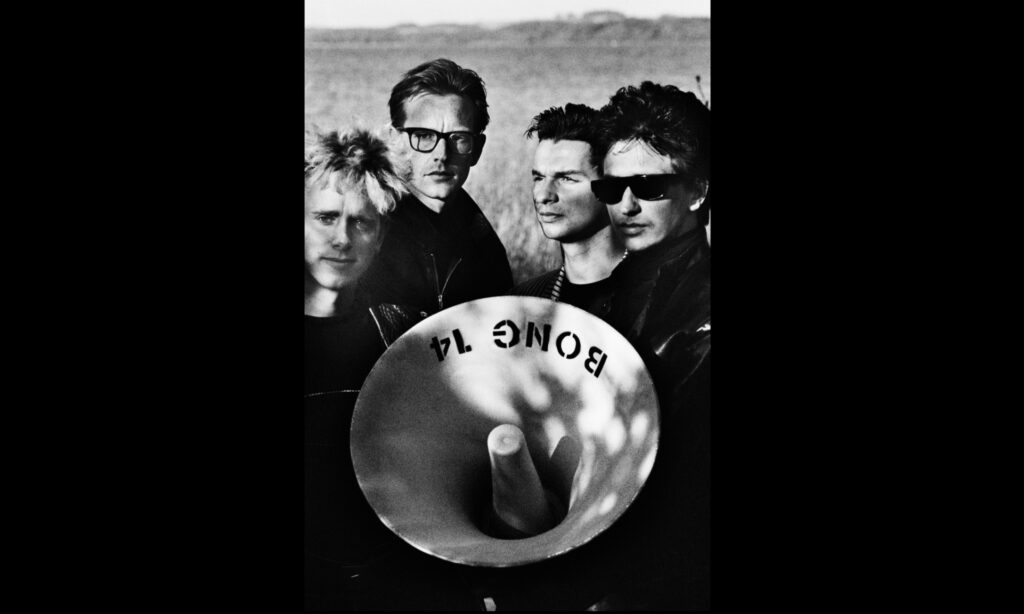 Depeche Mode im Juli 1987, Randers (Dänemark). (Foto: Anton Corbijn)