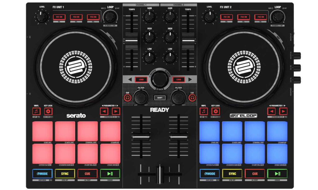 Kompakter Controller für Serato DJ und Algoriddim Djay: Reloop Ready