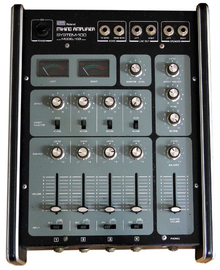 Roland Model-103: Mixer