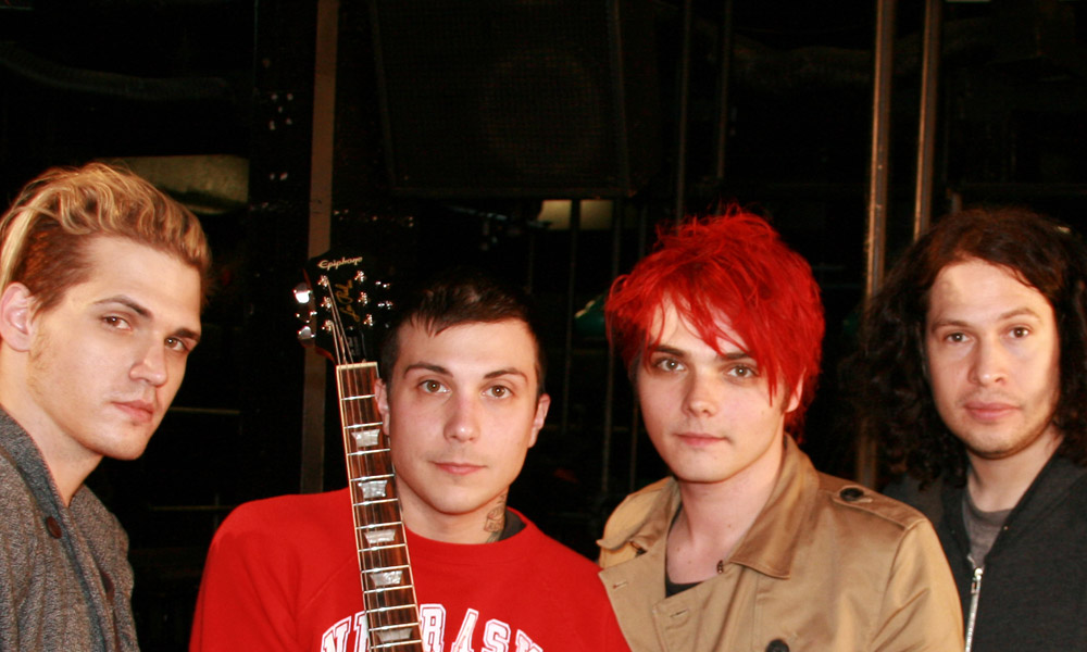 MCR: Mikey Way, Frank Iero, Gerard Way, Ray Toro