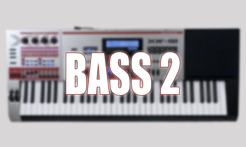 Casio XW-G1 Bass 2