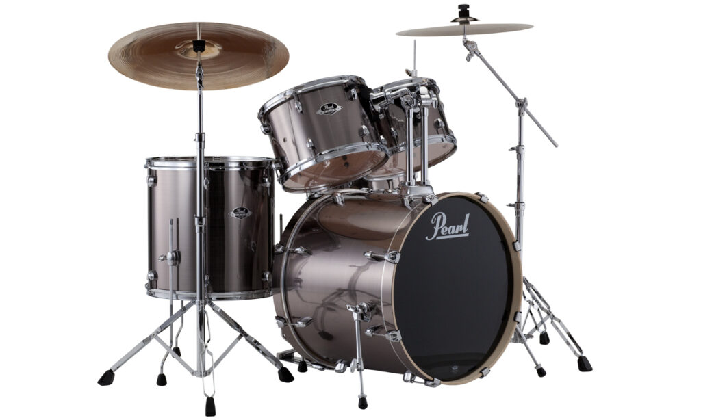 Das Drumset gibt's natürlich noch mit anderen Finishes