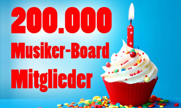 Da lohnt sich das feiern: 200.000 Musiker machen mit beim Board!