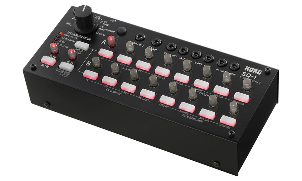 Korg SQ-1 Step Sequencer (Bild: zur Verfügung gestellt von Korg)