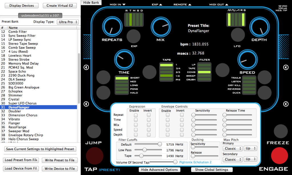 Dynamic Flanger