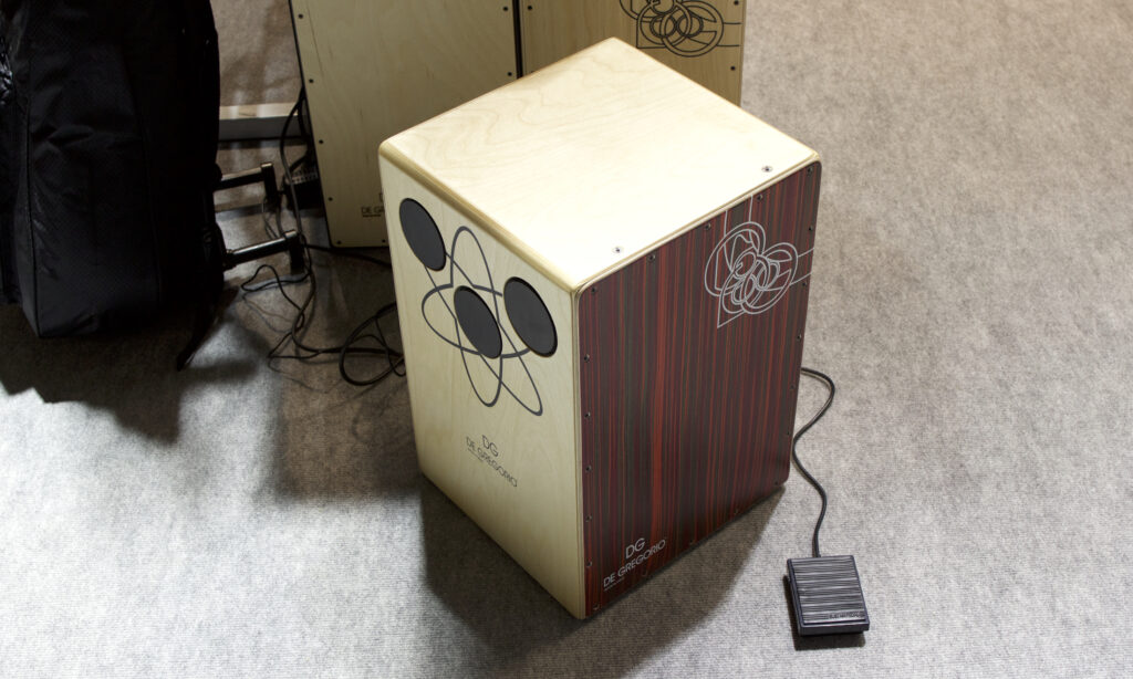 Die Centaur Cajon auf der Musikmesse 2016.