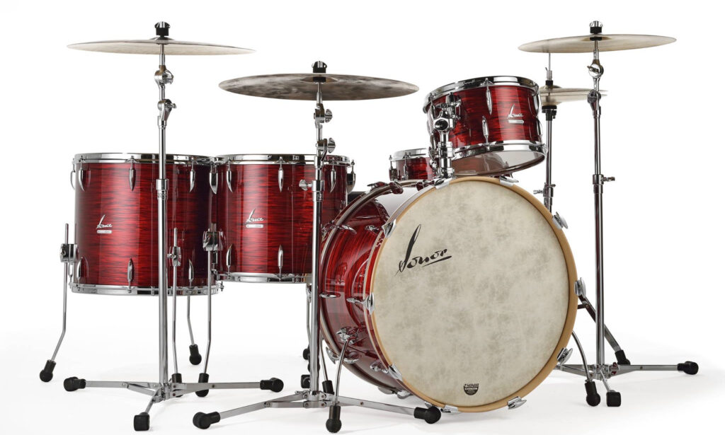 Das Sonor Vintage Series in Red Oyster / Bild: zur Verfügung gestellt von Sonor