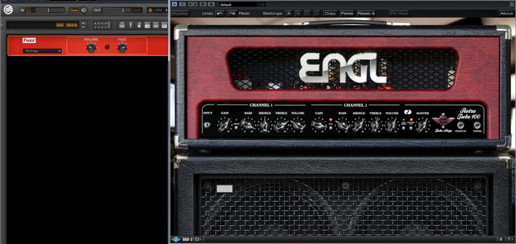 Sound Setting: Guitar Rig Fuzz mit UAD-2 Engl Retro Tube 100 PlugIn