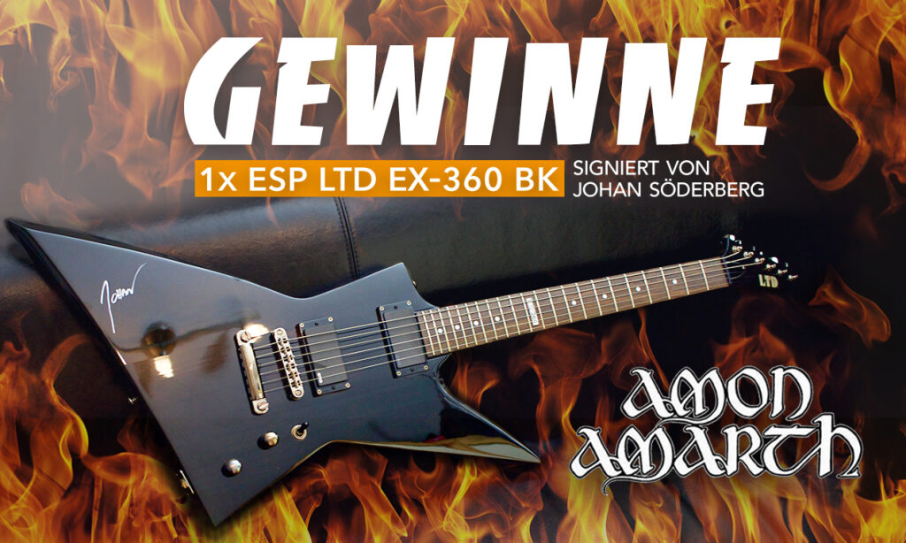 ESP LTD mit Autogramm von Johan Söderberg!