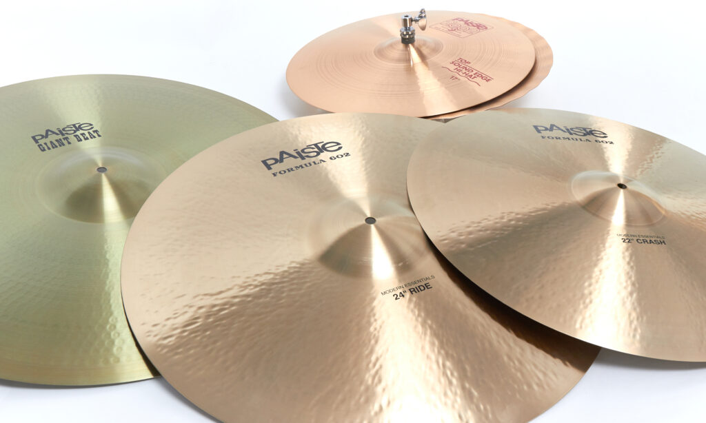 Paiste wirft mit den vier „Gentle Giants“ vier extragroße Modelle auf den Markt.