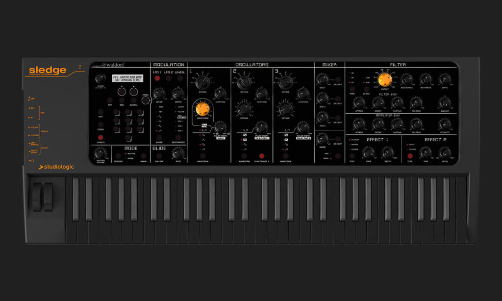 Studiologic Sledge Black Edition (Bild: zur Verfügung gestellt von Studiologic)