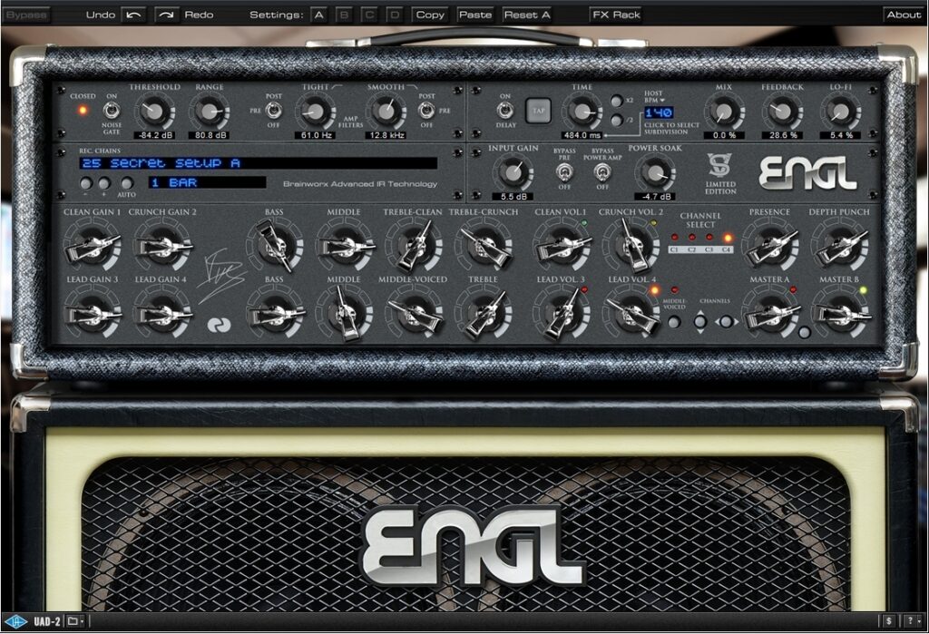 Sound Setting mit UAD-2 ENGL® E646 VS Limited Edition Plug-In