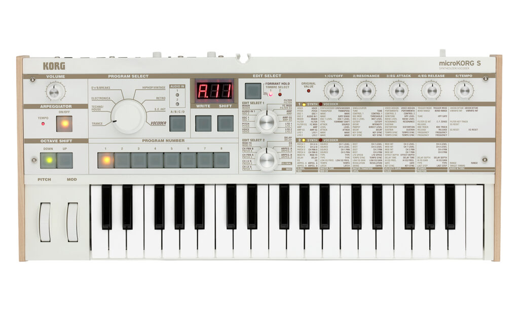 Korg microKORG S (Bild: zur Verfügung gestellt von Korg)