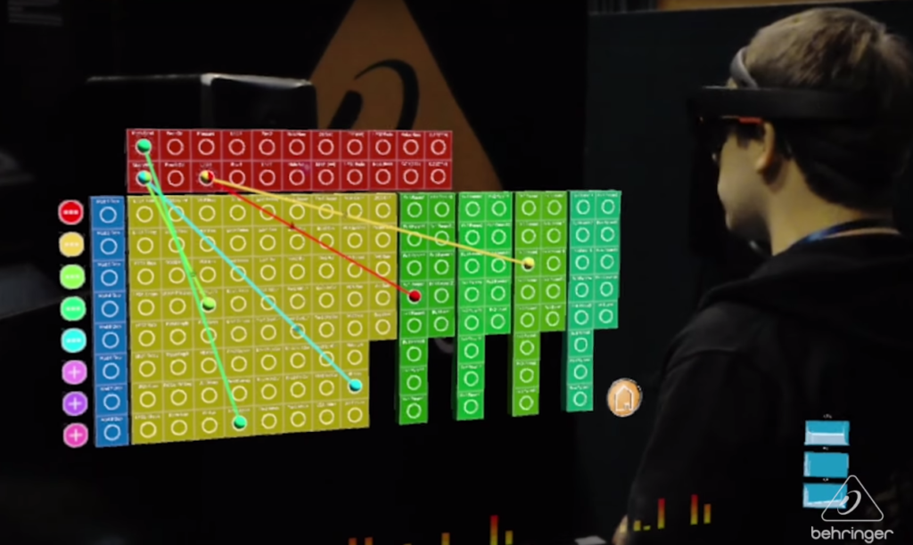 Behringer DeepMind 12 Augmented Reality Interface (Bild: YouTube / BEHRINGER)