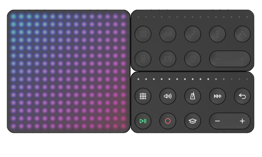 ROLI Blocks: Lightpad Block, Loop Control Block und Live Control Block (Bild: zur Verfügung gestellt von ROLI)