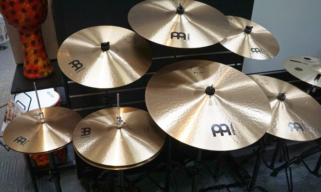 Die neuen Pure Alloy Becken von Meinl / Bild: © Alex Höffken