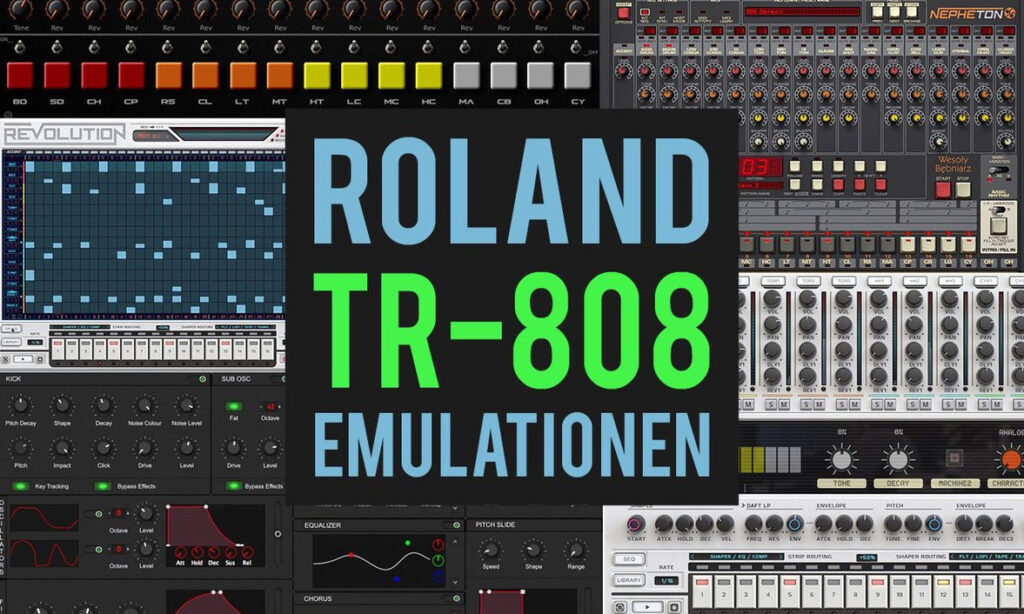 Die besten 808-Emulationen und 808-Libraries im Vergleich!