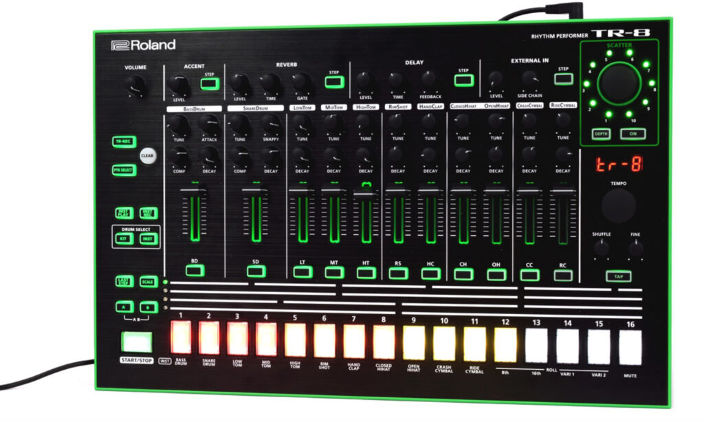 Der Hardware-Klon von Roland: Aira TR-8