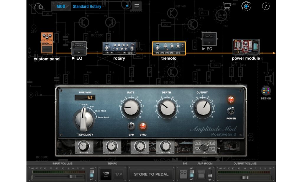 BIAS Pedal Modulation Software: Modulationsblock 2