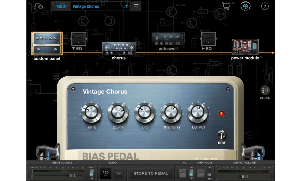 BIAS Pedal Modulation Software: Vintage Chorus