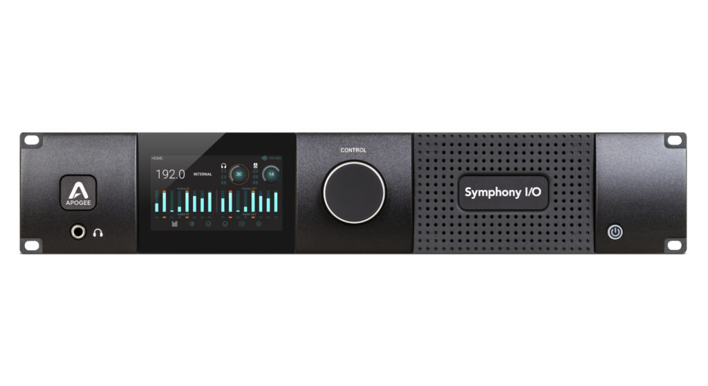 Apogee-Symphony-IO-Mk-II-32X32-SoundGrid-Front Bild