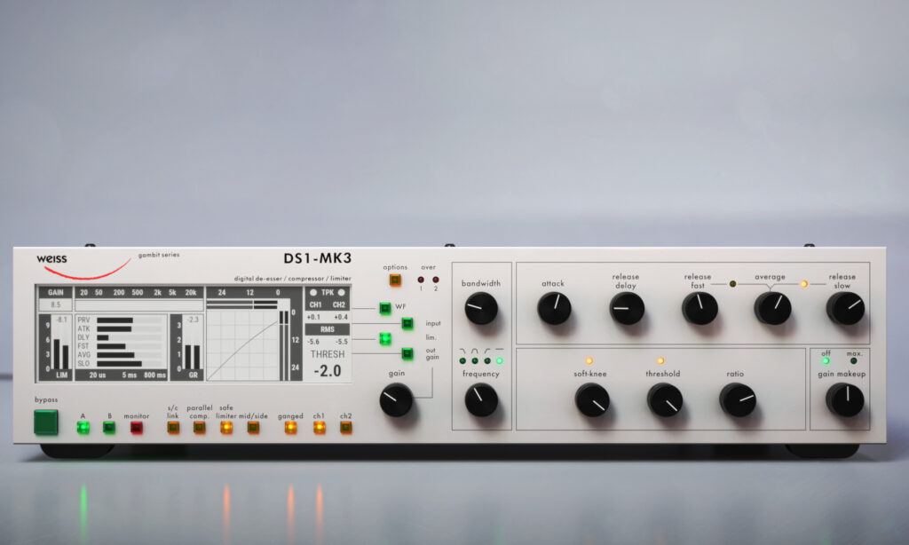 Der Weiss DS1-MK3 – jetzt auch als Softube Plugin!