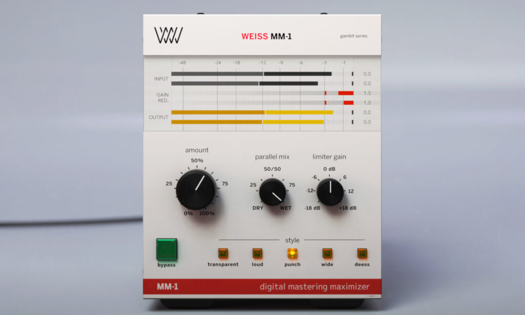 Der Weiss MM-1 eíst ein Limiter mit den Genene des DS-1 MK3