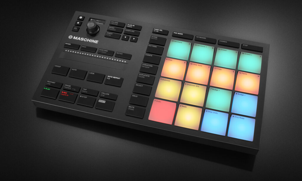 Maschine Mikro Mk3 - Bild freundlicherweise von Native Instruments zur Verfügung gestellt.