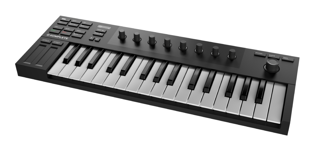 Das neue M32 ist der bisher kompakteste Controller der NI Komplete Kontrol Serie.