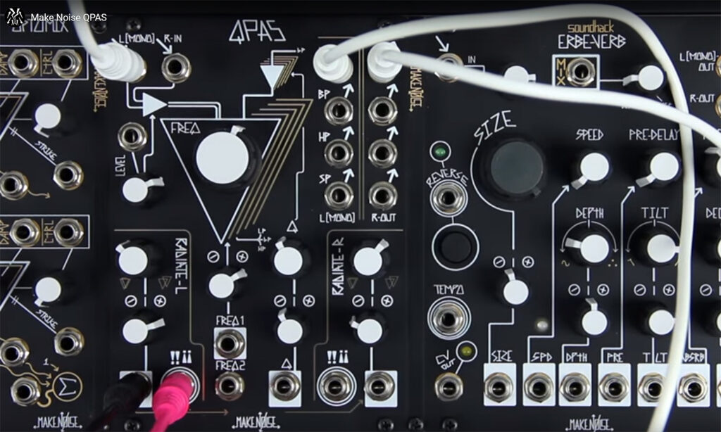 Make Noise QPAS: Einsatz im Eurorack (Foto: Make Noise)