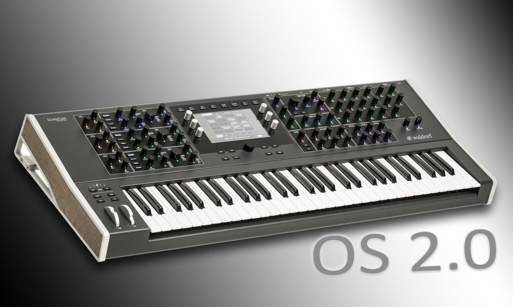 Update 2.0 für Waldorf Quantum Synthesizer (Bild zur Verfügung gestellt von Bonedo)