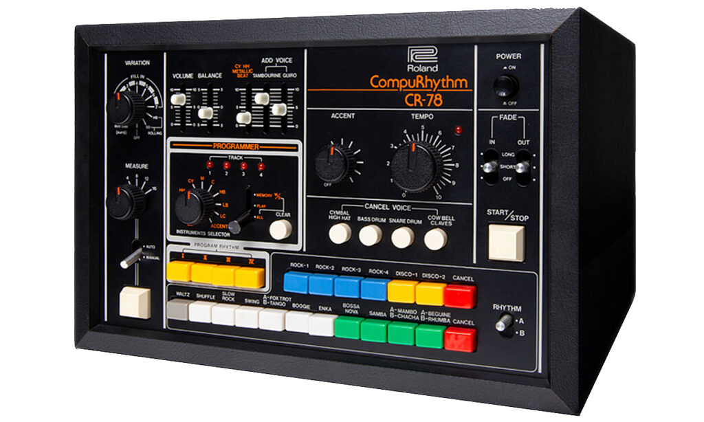 Roland CR-78: Der Vorreiter der legendären TR-808. (Foto: Roland)