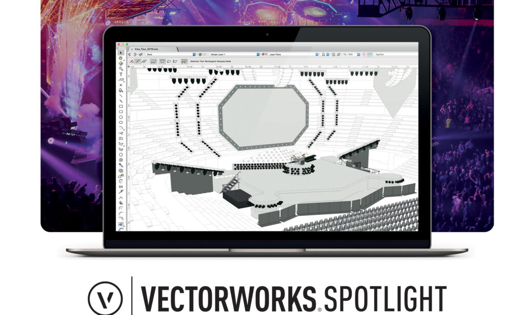 Kreative Gestaltung und technische Planung mit Vectorworks Spotlight 2020 Bild: Vectorworks, Inc.)