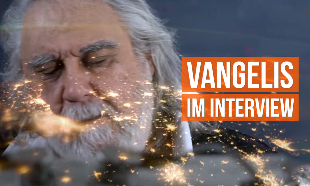 Der griechische Komponist Vangelis (*29. März 1943 in Agria bei Volos, Griechenland) ist einer der Pioniere der elektronischen Musik. Berühmt wurde Vangelis mit seinen Soundtracks zu Filmen, wie Chariots of Fire, Blade Runner und Conquest of Paradise.