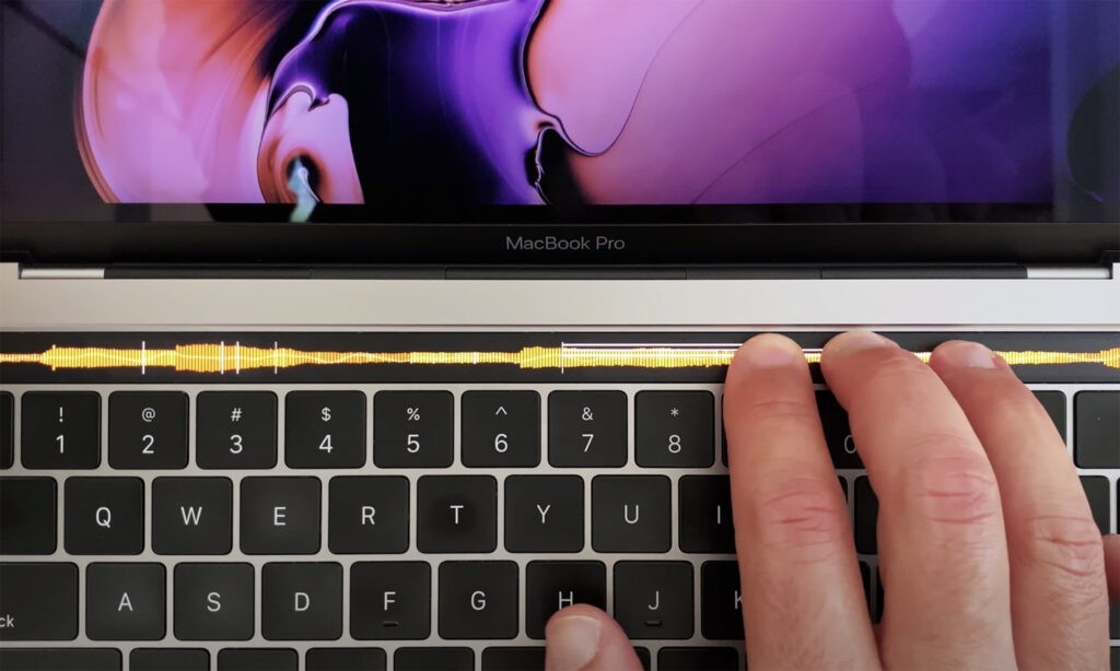 Samplr macht MacBook Touchbar zu kostenlosem Sampler (Foto:Youtube)