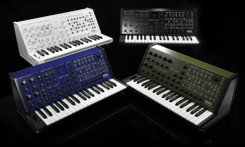 Korg MS-20 FS in vier Farbvarianten (Foto: Korg)