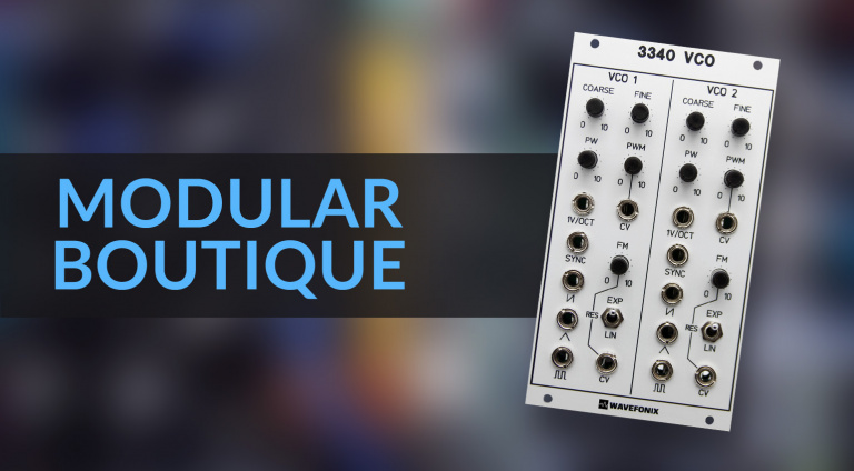 Modular-Boutique: Grendel DC-2, ML:2, 3340 Dual VCO, 2140 LPF