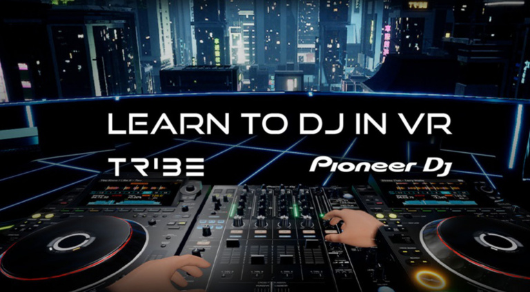 Pioneer DJ goes VR: Auflegen mit CDJ-3000 und DJM-Mixer in Tribe XR