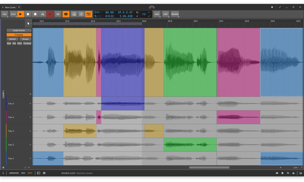 Bitwig-Studio-4_Comping-Big-Editor Bild